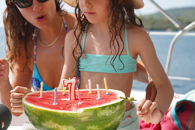 Full Private Day Tour Sailing Experience in Halkidiki - What the included drinks and gear mean