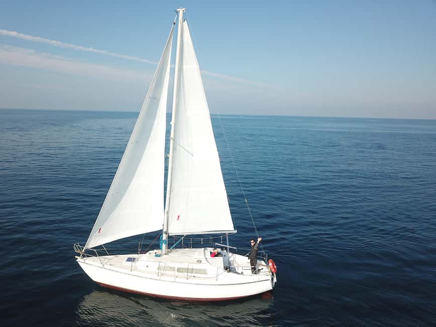 Gallipoli: private eco-sailing tour with environmental guide - Sant’Andrea Island and the Punta Pizzo coast