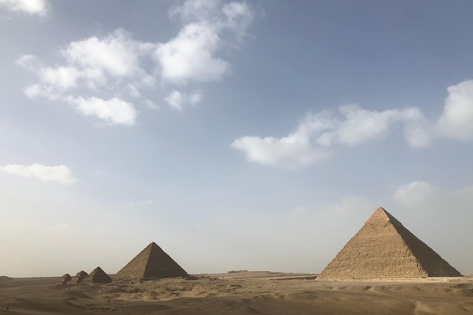 Giza Pyramids , ATV Ride , Felucca Sailing , Khan El Khalili - Lunch, dietary needs, and a useful pause