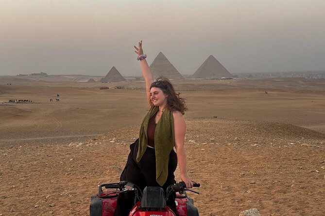 Giza Pyramids , ATV Ride , Felucca Sailing , Khan El Khalili - A slower hour on the Nile