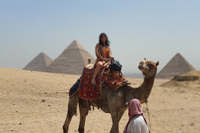 Giza Pyramids, Sphinx, Camel Ride, Sailing on the Nile and Royal Mummies - The Great Sphinx and Valley Temple
