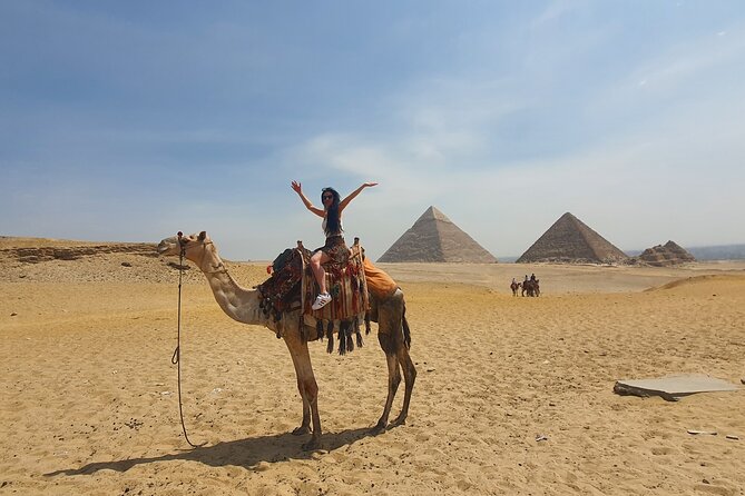 Giza Pyramids, Sphinx, Camel Ride, Sailing on the Nile and Royal Mummies - One hour on the Nile in a traditional felucca