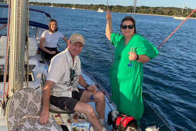 Gold Coast 2 hour Sunset Sailing Cruise with Drinks&Tasting Plate - Drinks, snacks, and the tasting plate
