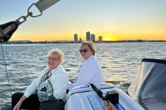 Gold Coast 2 Hr Sunset Private Sailing Charter with Drinks & Food - Wavebreak Island and its protected waters