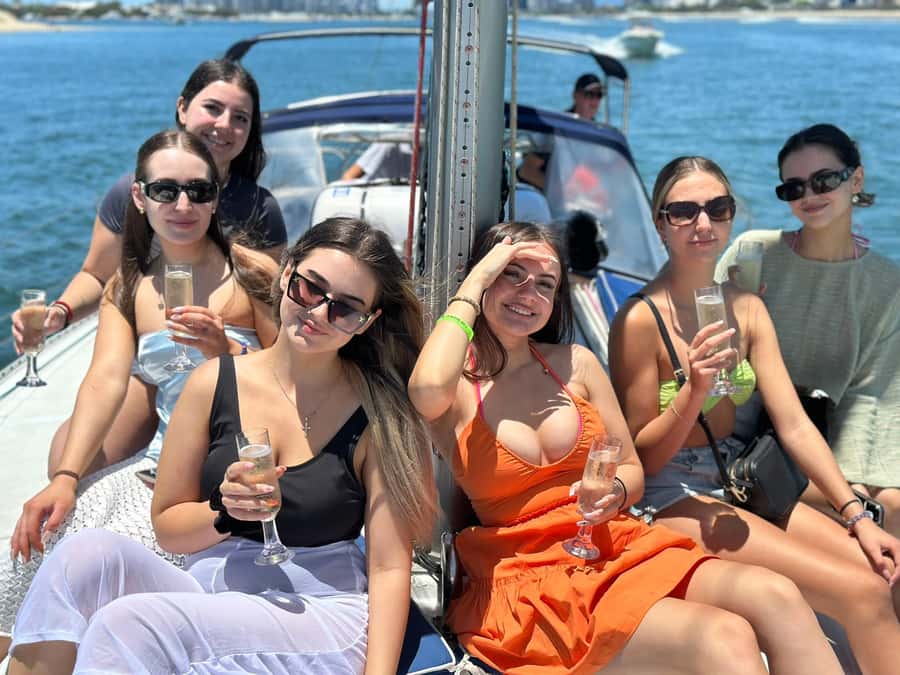 Gold Coast Private Lunch Sailing Charter for up to 10 guests - Setting sail from Main Beach
