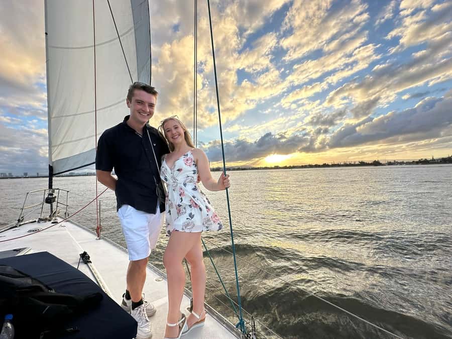 Gold Coast Private Sunset Sailing Charter w/ dinner & drinks - Why this private Gold Coast sunset cruise works