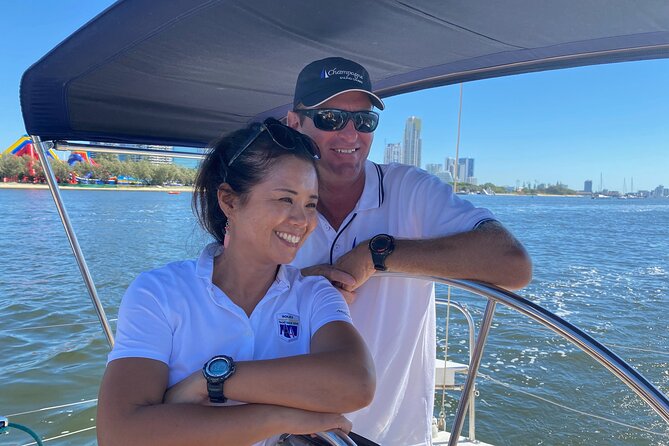 Gold Coast Sailing Cruise with sparkling wine & nibbles platter - Dolphins are a welcome bonus, not the main plan
