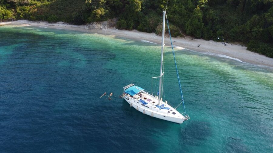 Gouvia: Corfu Island Sailing Trip with Snack and Soft Drinks - Returning to Gouvia with time to relax
