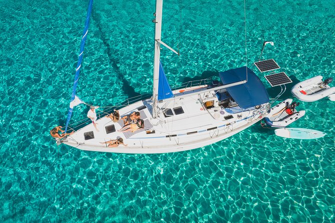 Half Day Private Sailboat around Ibiza's Coves - One quiet hour at Porroig