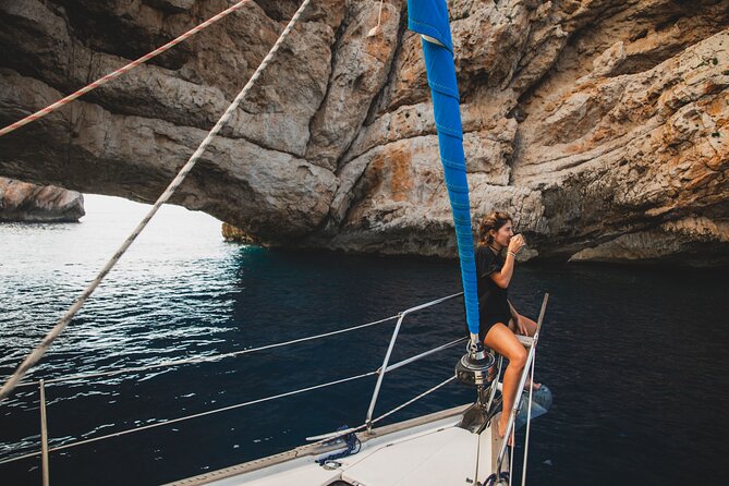 Half Day Private Sailboat around Ibiza's Coves - Returning to Cala Jondal, or finishing at sunset