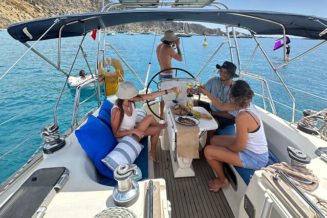Half Day Private Sailboat around Ibiza's Coves - Starting at Cala Jondal