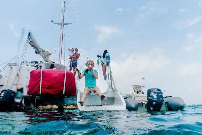 Half-Day Snorkel Sail Tour with Caribbean Lunch - Catalina Bay gives beginners time to practice