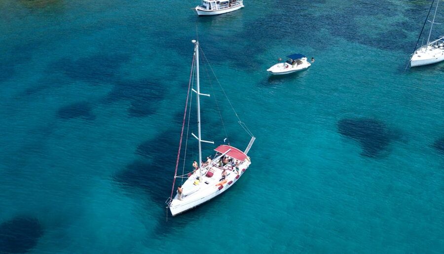 Halkidiki: 7 Hours Private Cruise with Sailing Boat - The long sightseeing section and possible lunch