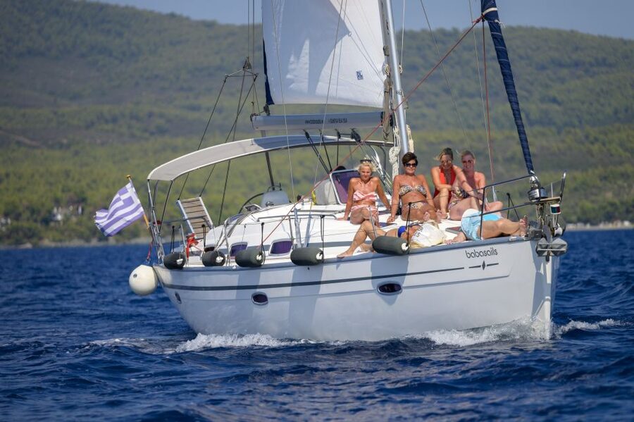 Halkidiki: Private Sailing Yacht Cruise Swim in Blue Waters - What Marco and the skipper add to the day