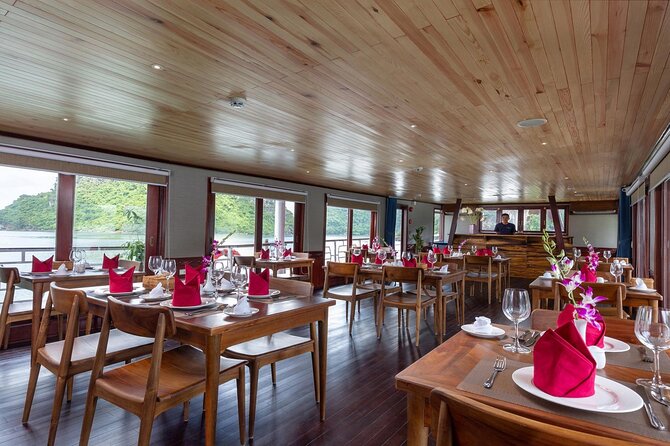 Halong Amazing Sail Luxury 1 Day Small Group Tour 7-Hour Cruising - Ti Top Island for views, swimming, and beach time