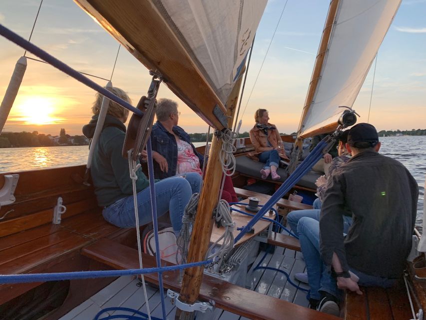 Hamburg: Alster River Sailboat Tour with Sundowner - Key points to know before booking