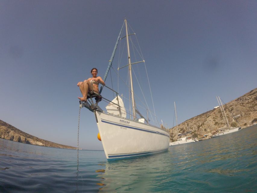 Heraklion: Dia Island Morning Sailing Trip with Snorkeling - Food, drinks, and the small-group atmosphere