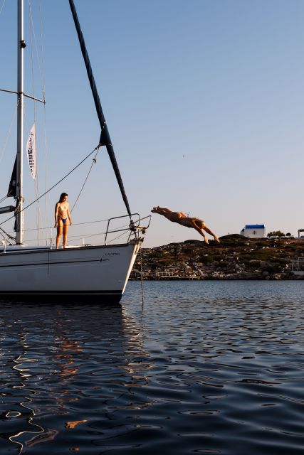 Heraklion: Dia Island Sailing Cruise with Snorkeling - Half-day options for a shorter outing