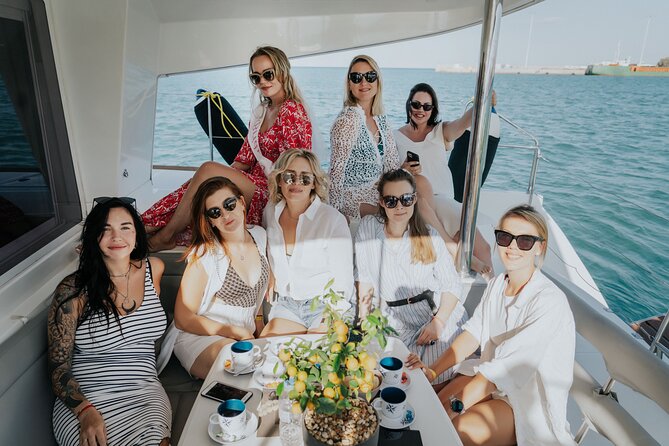 Heraklion Private Sailing Catamaran Cruise to Dia with Lunch - The Crew And The Feel Of The Boat