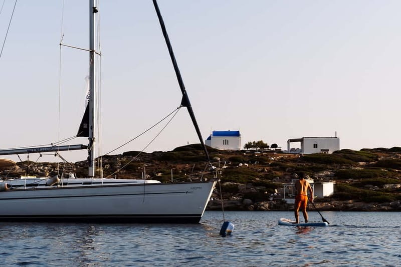 Heraklion: Sunset Sailing Cruise Dia Island with Snorkeling - What you eat on the full-day cruise