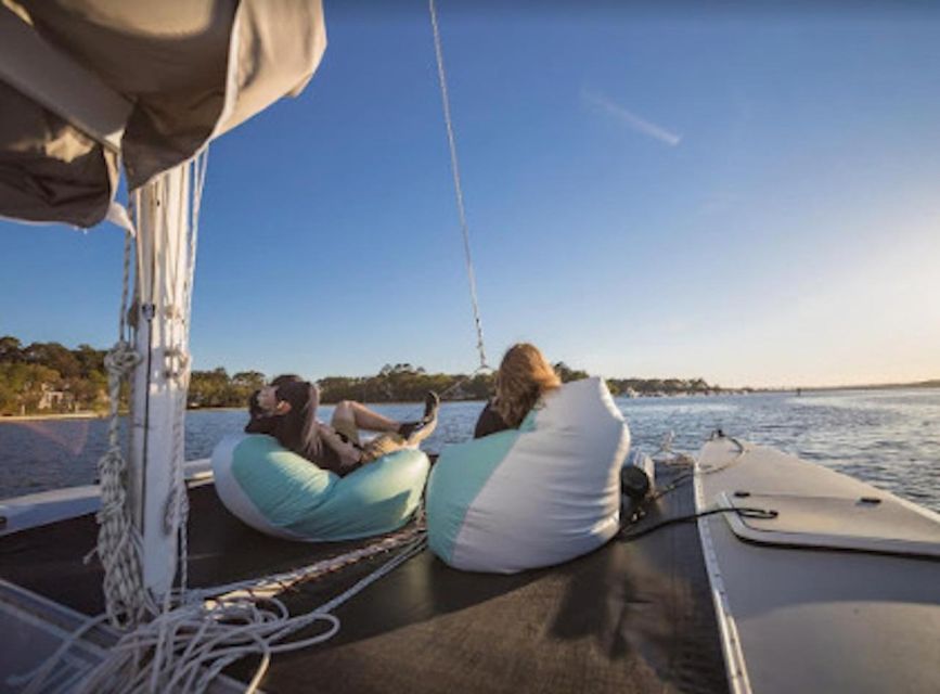 Hilton Head: Private Dolphin Day or Sunset Catamaran Sail - Choosing between daytime, sunset, and fireworks