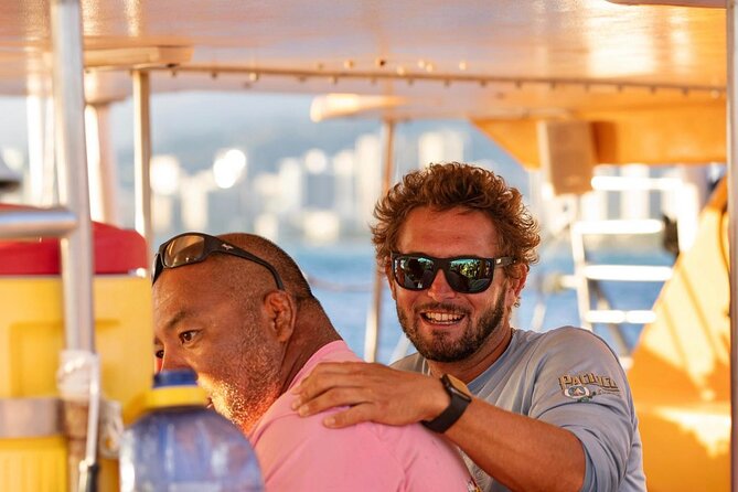 Honolulu Sunset Sail from Kewalo Harbor Including Drinks - How the catamaran feels on the water