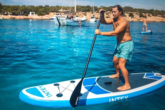 Ibiza: Private Sailboat with Tapas, Open Bar & Music - An Hour at Cala Bassa