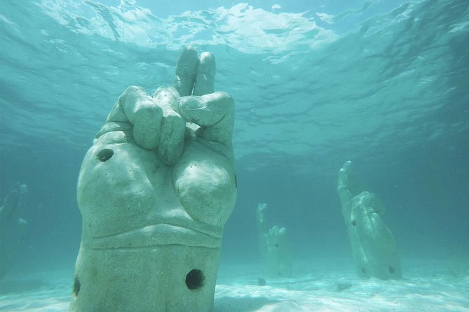 Isla Mujeres Catamaran Luxury Sailing Experience - Punta Sur, where the island faces open water