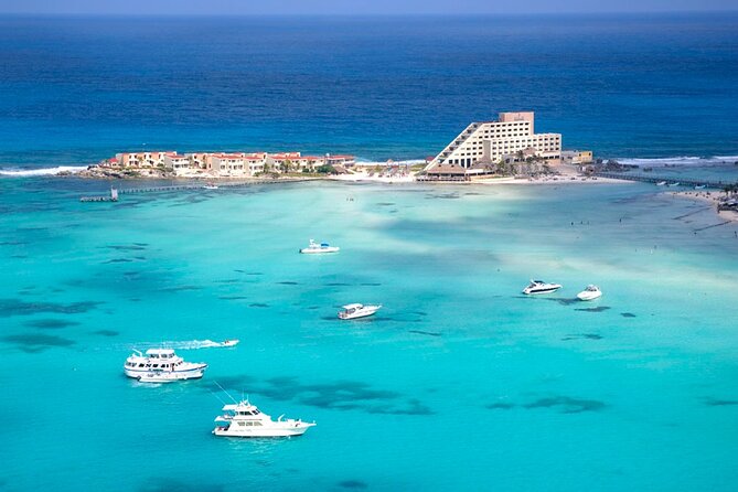Isla Mujeres Catamaran Luxury Sailing Experience from Puerto Morelos - Playa Norte, beautiful but busy