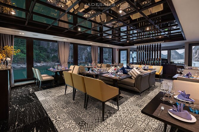 Jade Sails – Halong & Lan Ha Bay The Most Luxurious Day Tour - A Buffet Lunch With Strong Seafood Options