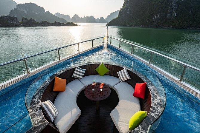 Jade Sails Luxury Halong Bay & Lan Ha Bay 1 Day Cruise from Hanoi - Dark and Bright Cave by local boat or kayak