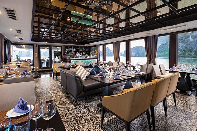 Jade Sails Luxury Halong Bay & Lan Ha Bay 1 Day Cruise from Hanoi - Cooking demonstration and sunset music