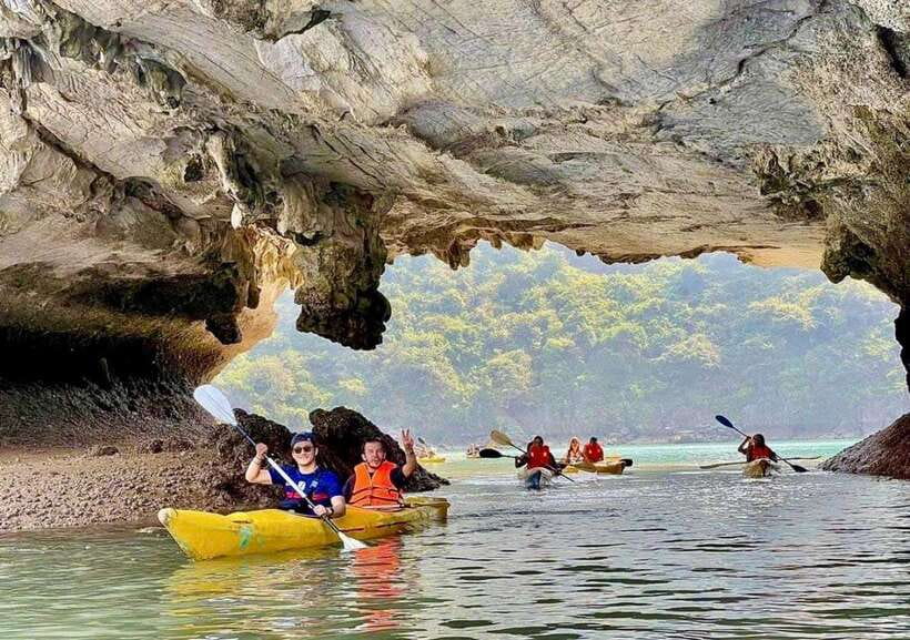 Jade Sails: The most luxurious day cruise explore Lan Ha Bay - Meeting the boat at Tuan Chau Harbor