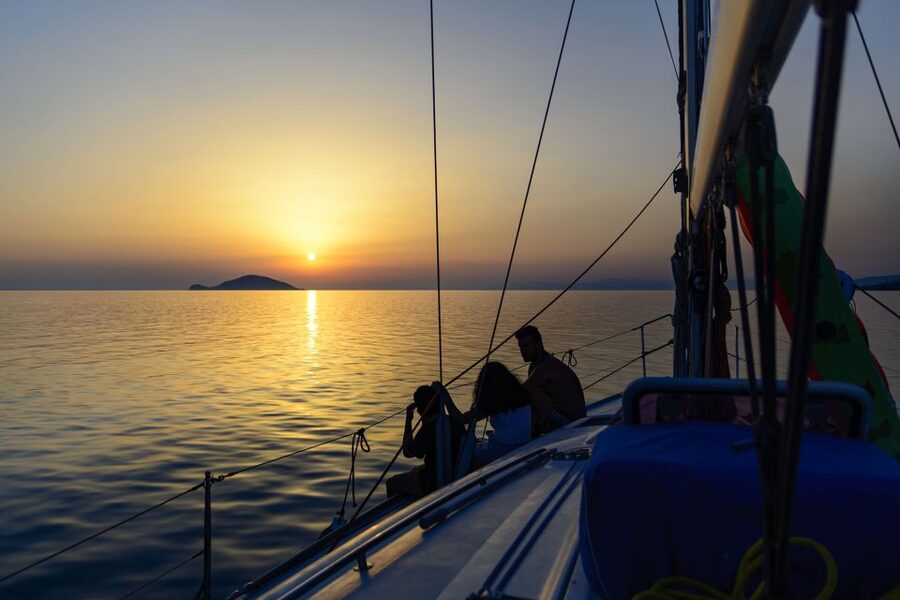 Kassandra: Private Sunset Sailing Cruise with Wine & Fruit - What three hours on Toroneos Kolpos feels like