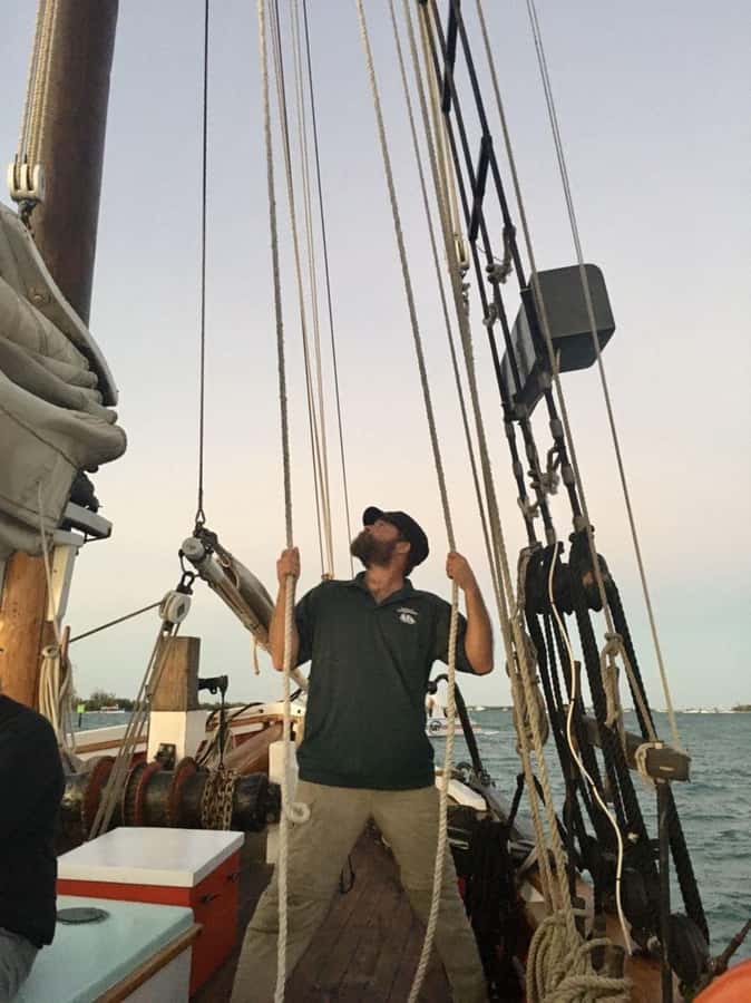 Key West's Schooner Appledore Star Champagne Sunset Sail - Setting sail from Key West’s Historic Seaport