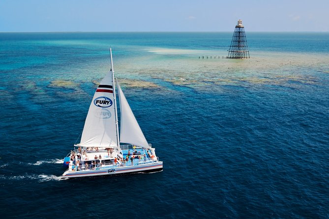 Key West Sail and Snorkel with Hotel Transportation from Miami - Sand Key Reef and the catamaran trip