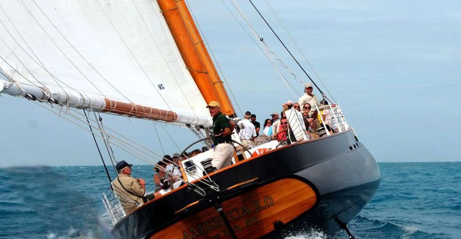Key West: Schooner Day Sail with Onboard Bar - Fort Zachary Taylor from the water