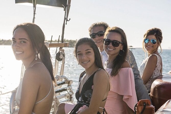 Key West Sunset Sail Aboard Legendary Schooner Appledore - Helping raise the sails