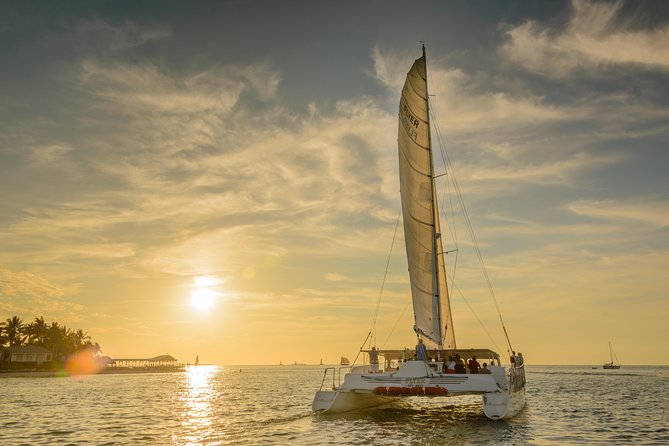 Key West Sunset Sail: Dolphin Watching, Wine, and Tapas - The crew and the mood onboard