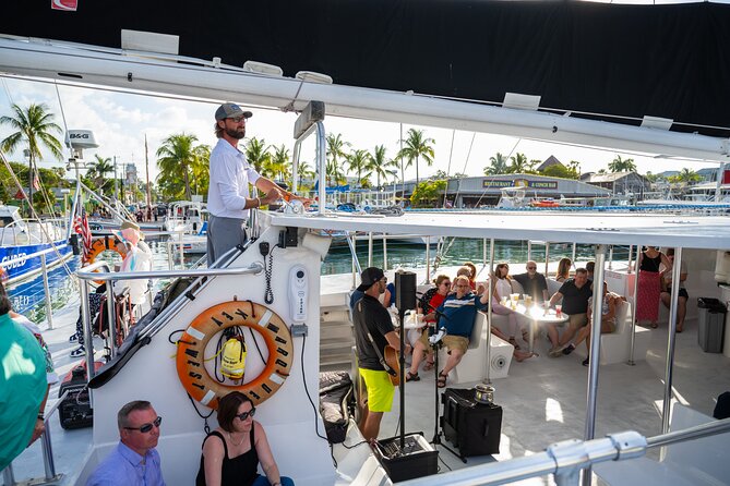 Key West Sunset Sail with Open Bar, Live Music and Hors D'oeuvres - Live music, dancing, and the boat’s social side