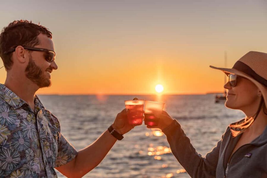 Key West: Sunset Sailing Trip with Open Bar, Food and Music - The sunset itself: beautiful but weather-dependent