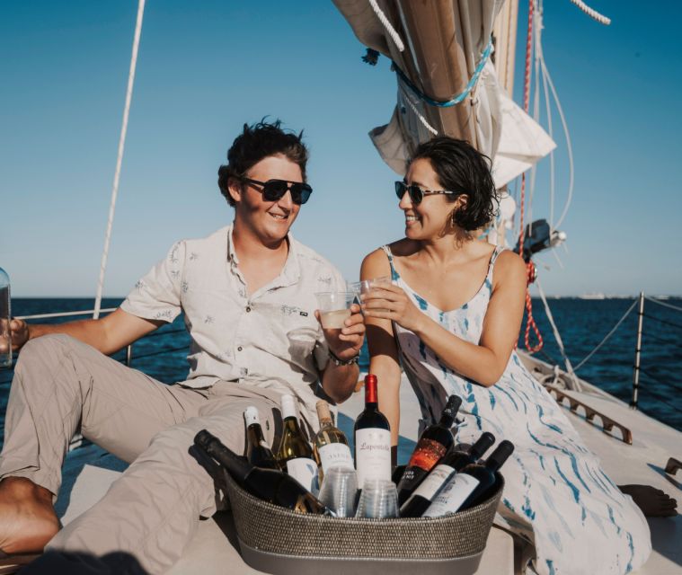 Key West Wind and Wine Sunset Sail aboard classic Schooner - Watching the schooner come alive