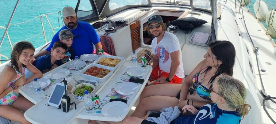 Kissamos: Balos and Gramvousa Private Sailing Trip with Meal - Crew, space, and the overall feel