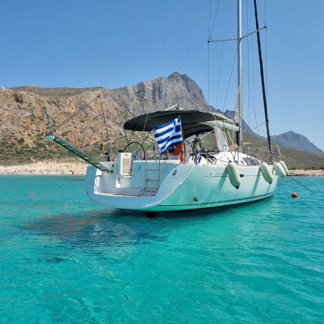 Kissamos: Balos and Gramvousa Private Sailing Trip with Meal - Finding Izabela at Kissamos Port