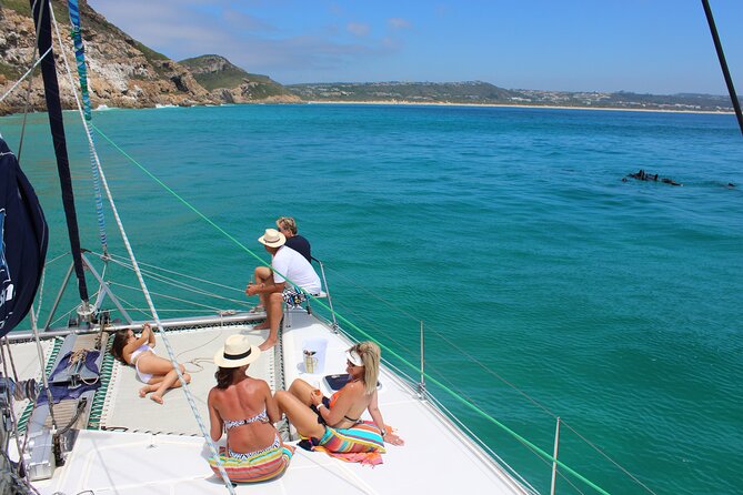 Knysna Sunset Sailing Cruise with captain's steak Braai & Bubbly - Passing the Knysna Heads depends on the sea