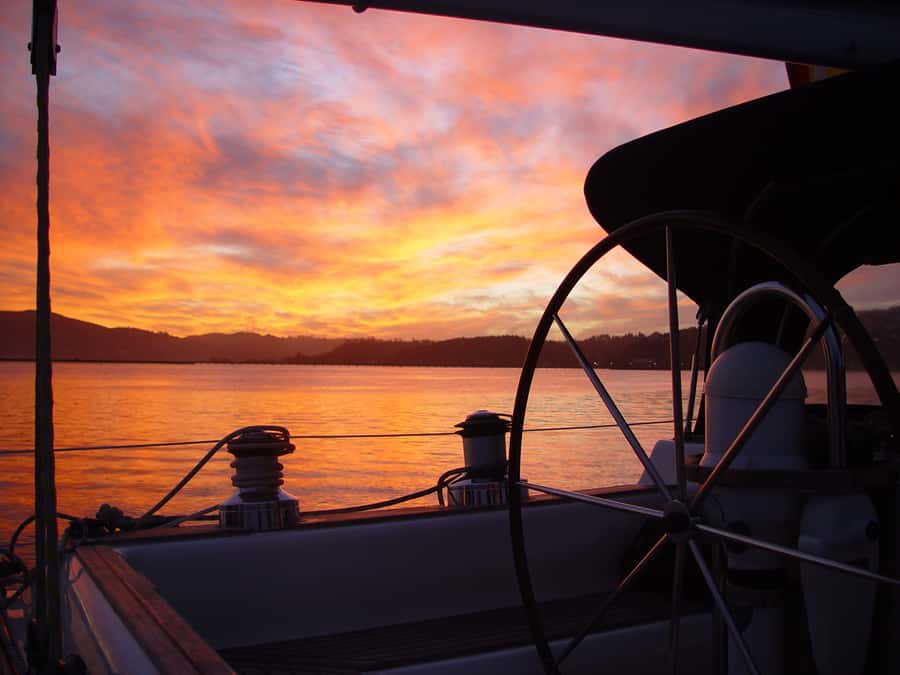 Knysna Sunset Sailing Cruise with Light Dinner and Wine - Starting beside Drydock at Knysna Waterfront