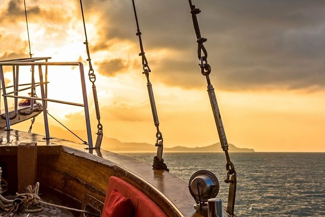 Koh Samui Romantic Sunset Cruise Tour By Red Baron Chinese Sailboat - Fishing equipment and the slower side of the cruise