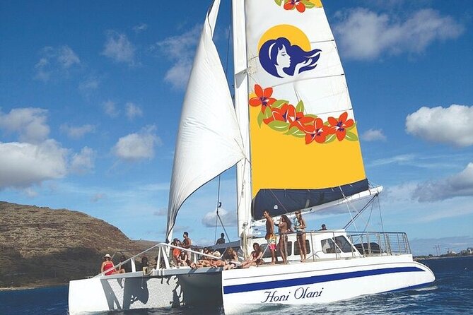 Kona Tradewind Catamaran Day Sail - A short Kona sail with a useful change of pace