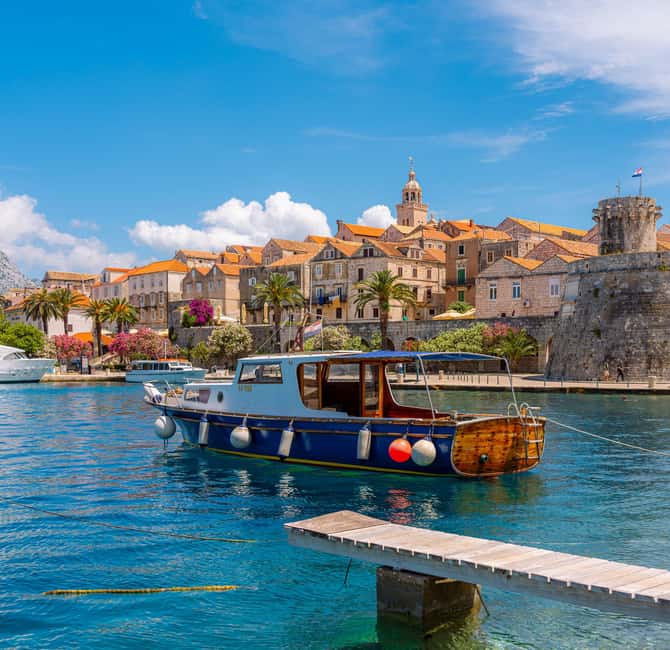 Korčula: Sail Away - tour with traditional craftmanship boat - Meeting the boat at Porto Uš