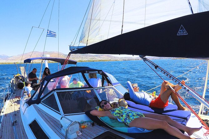 Kos: Small Group Full-Day Sailing with Meal, Drinks, & Swim - Lunch on board is part of the experience
